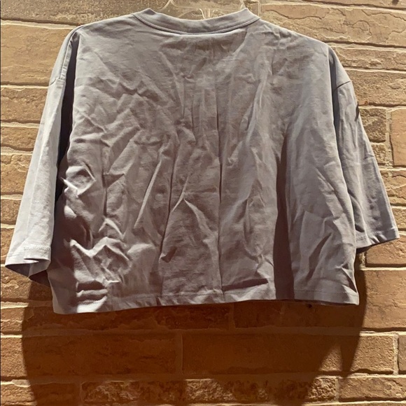 Ivy park baby blue crop logo tee  NEW! - Picture 3 of 3